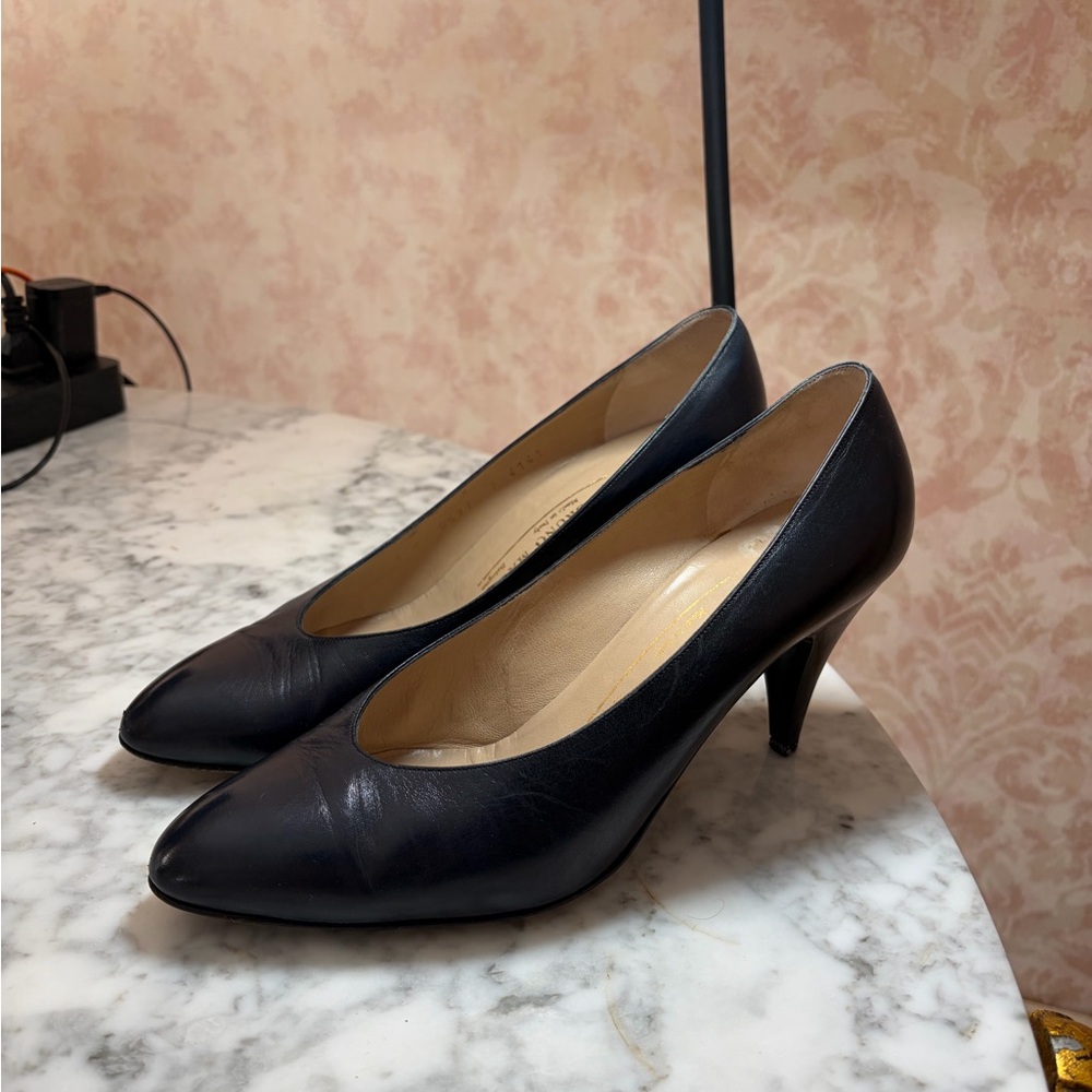 Bruno Magli Dark Navy Women's Heels 8B